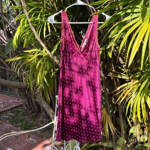 Reformation floral silk dress